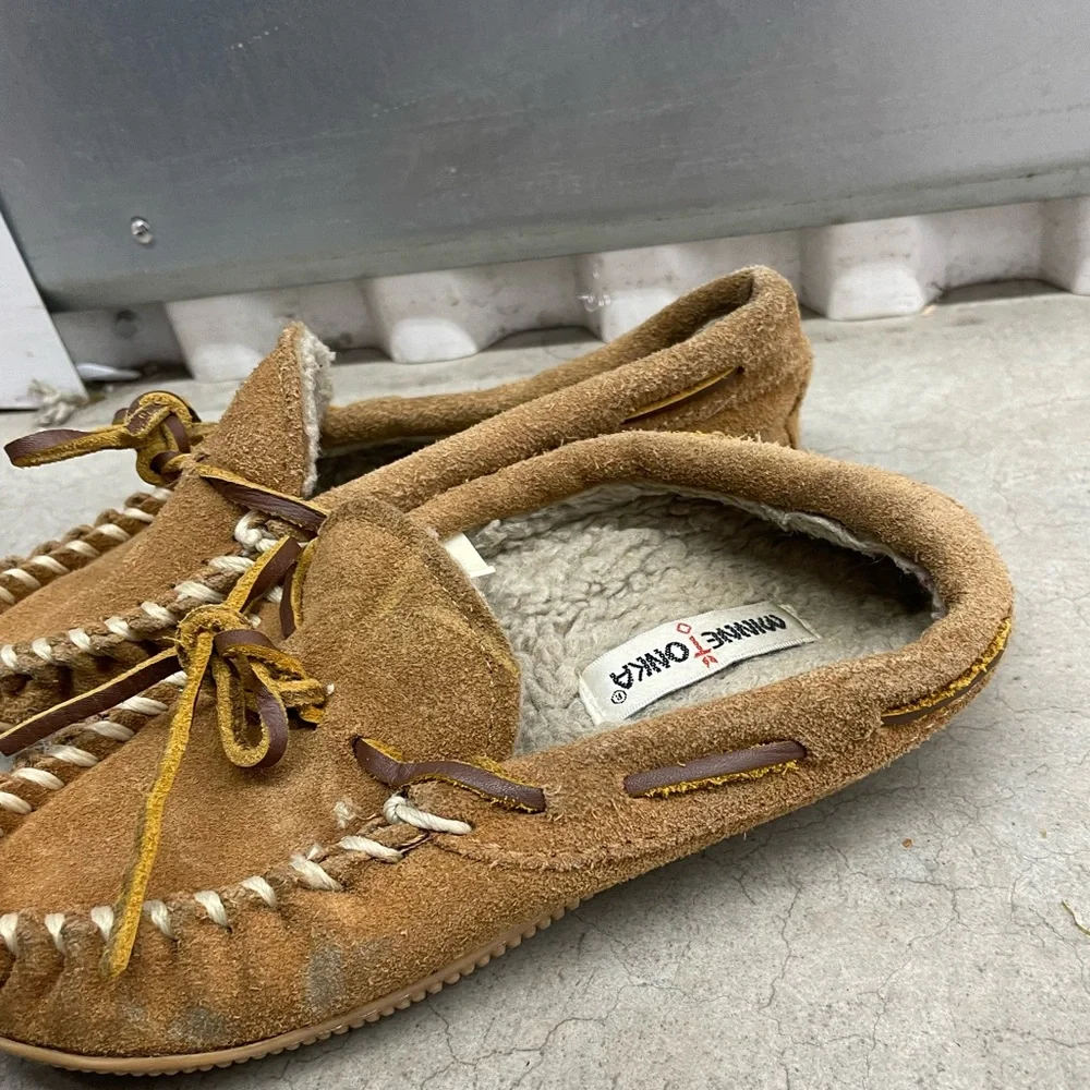 Minnetonka Kids Moccasins Size 12